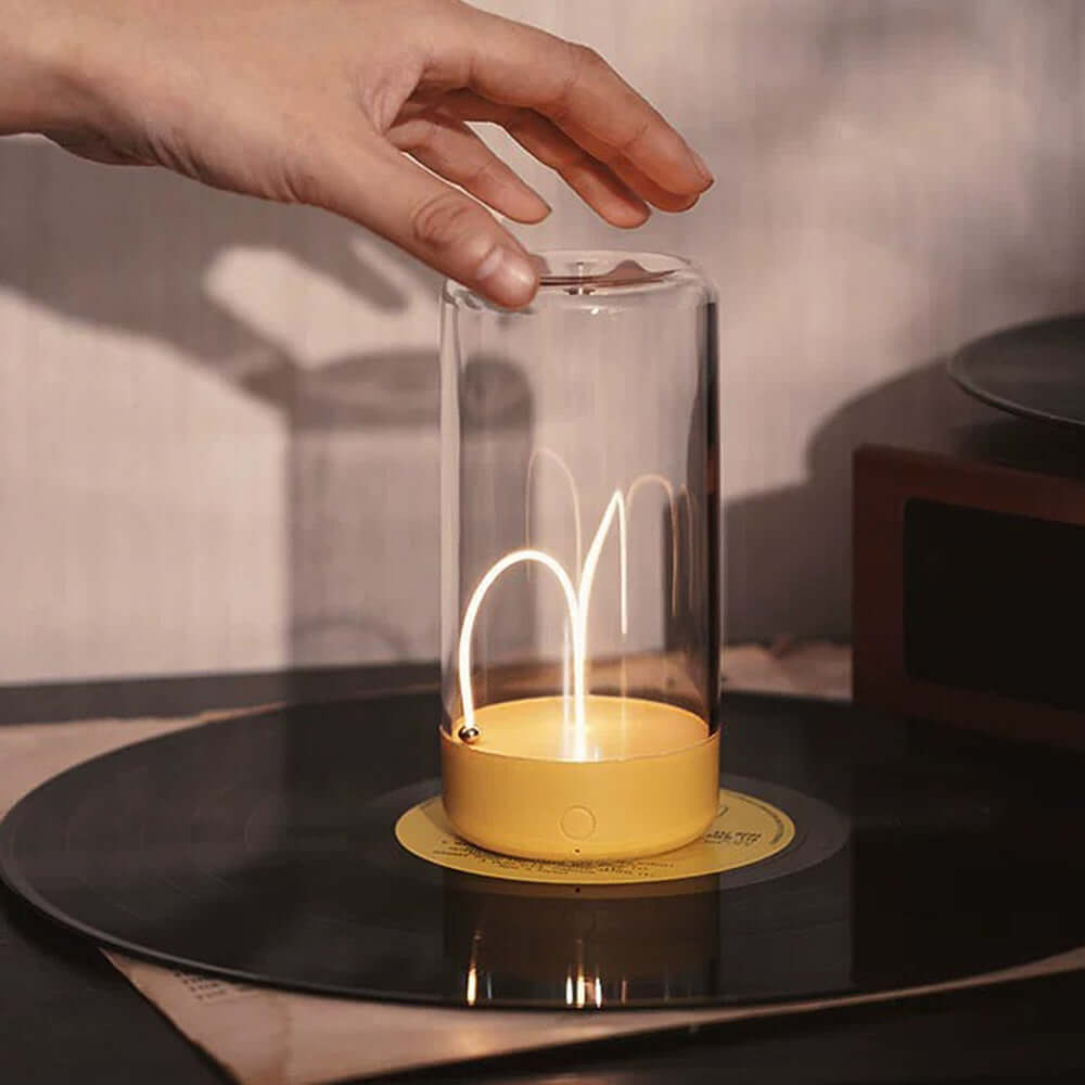 Lampe de Table LED Design Magnétique - Éclairage Sans Fil Rechargeable
