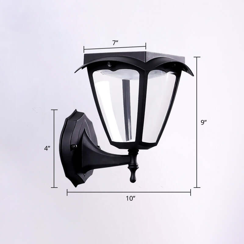 Applique Murale Solaire LED Extérieure Design Moderne & Économe