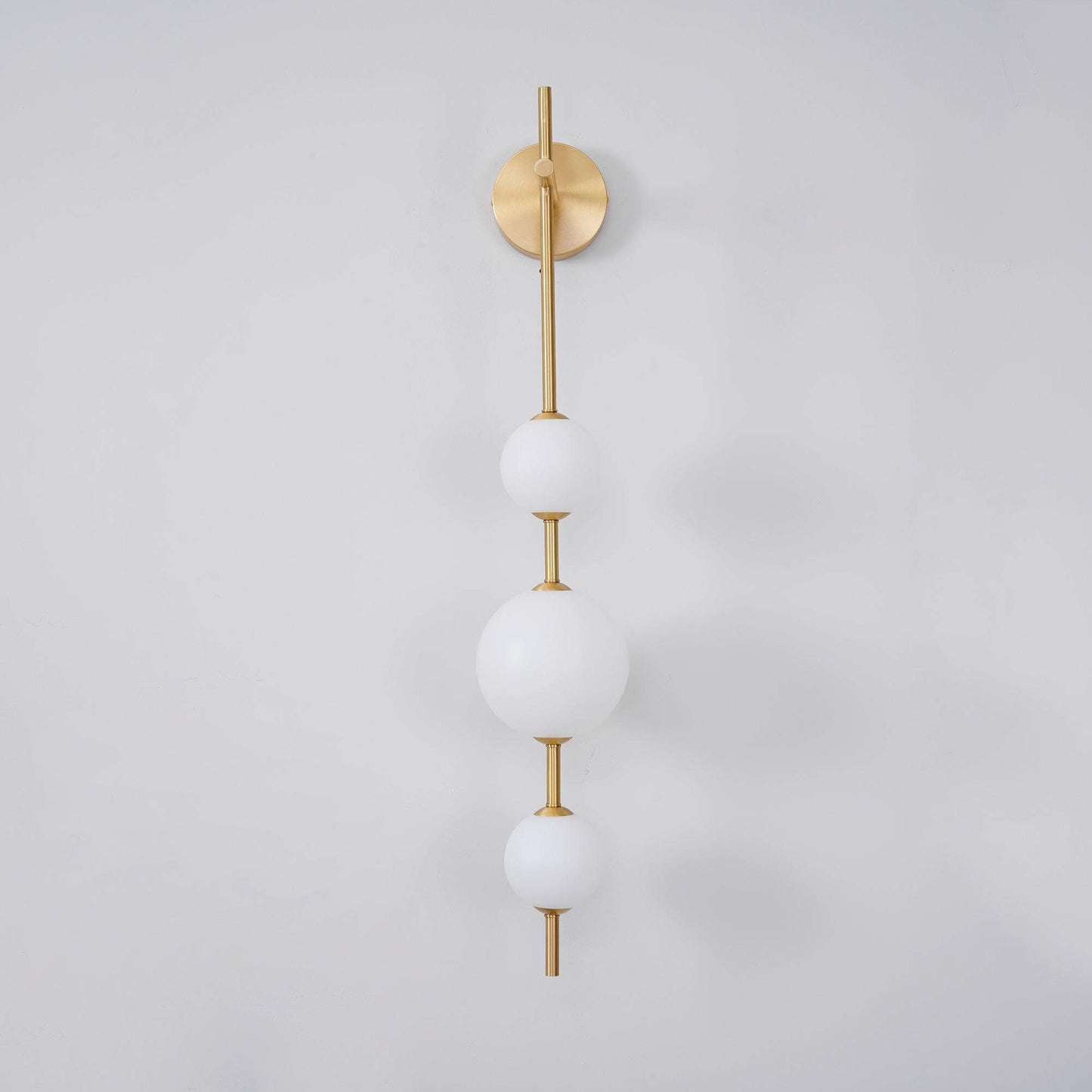 Applique Murale Verticale Globe Verre – Éclairage Design Moderne Intérieur