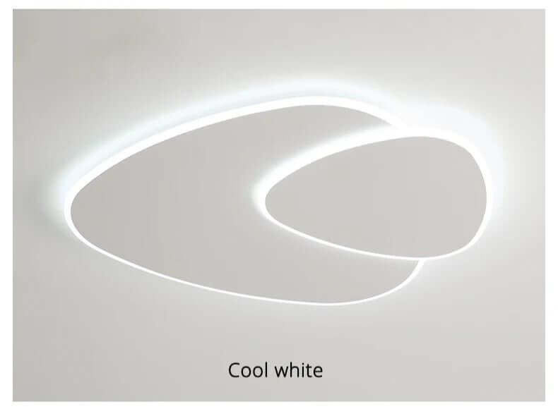 Plafonnier LED Moderne Élégant - Design Feuilles Elliptiques Salon Chambre