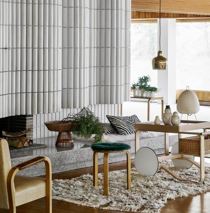 Lampe de Table Design Japonais en Papier de Mûrier – Lumière Douce