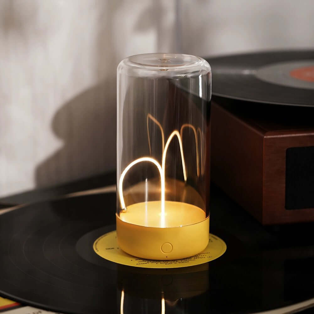 Lampe de Table LED Design Magnétique - Éclairage Sans Fil Rechargeable