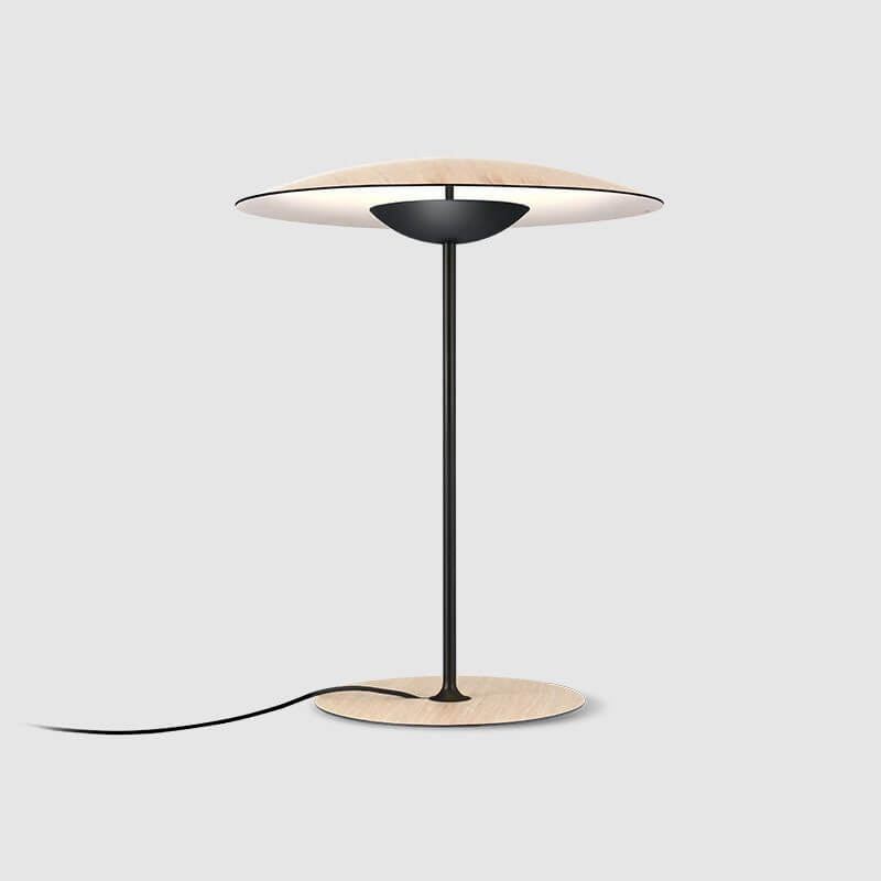 Lampe de Table Design Champignon en Métal avec LED Intégrée