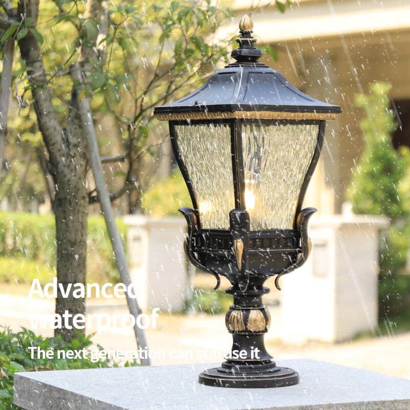 Lampe de Jardin LED Extérieur Aluminium - Design Moderne Élégant