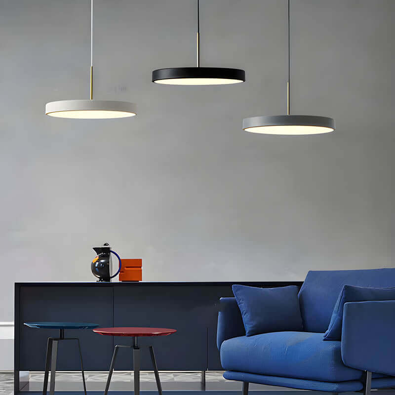 Suspension Luminaire LED Design Moderne Aluminium Acrylique