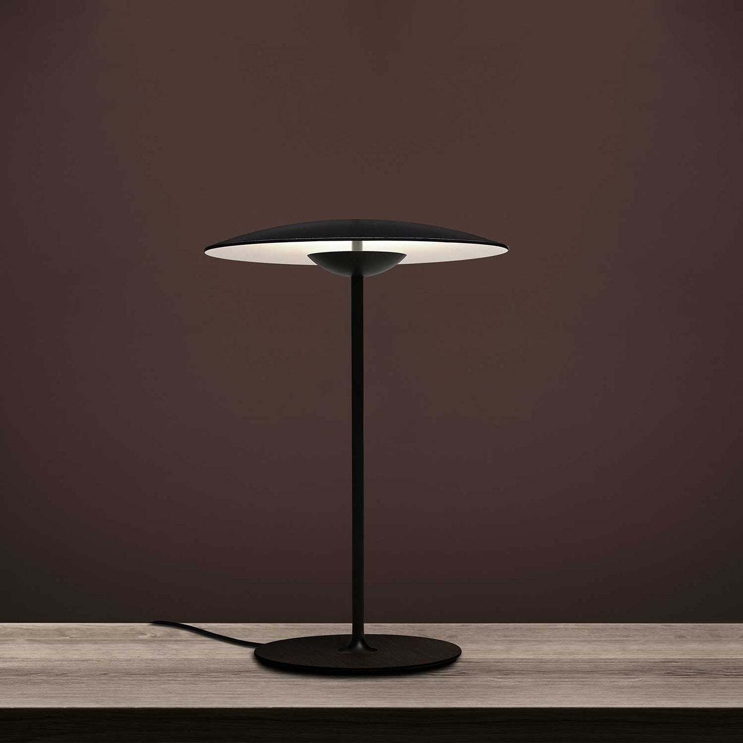Lampe de Table Design Champignon en Métal avec LED Intégrée