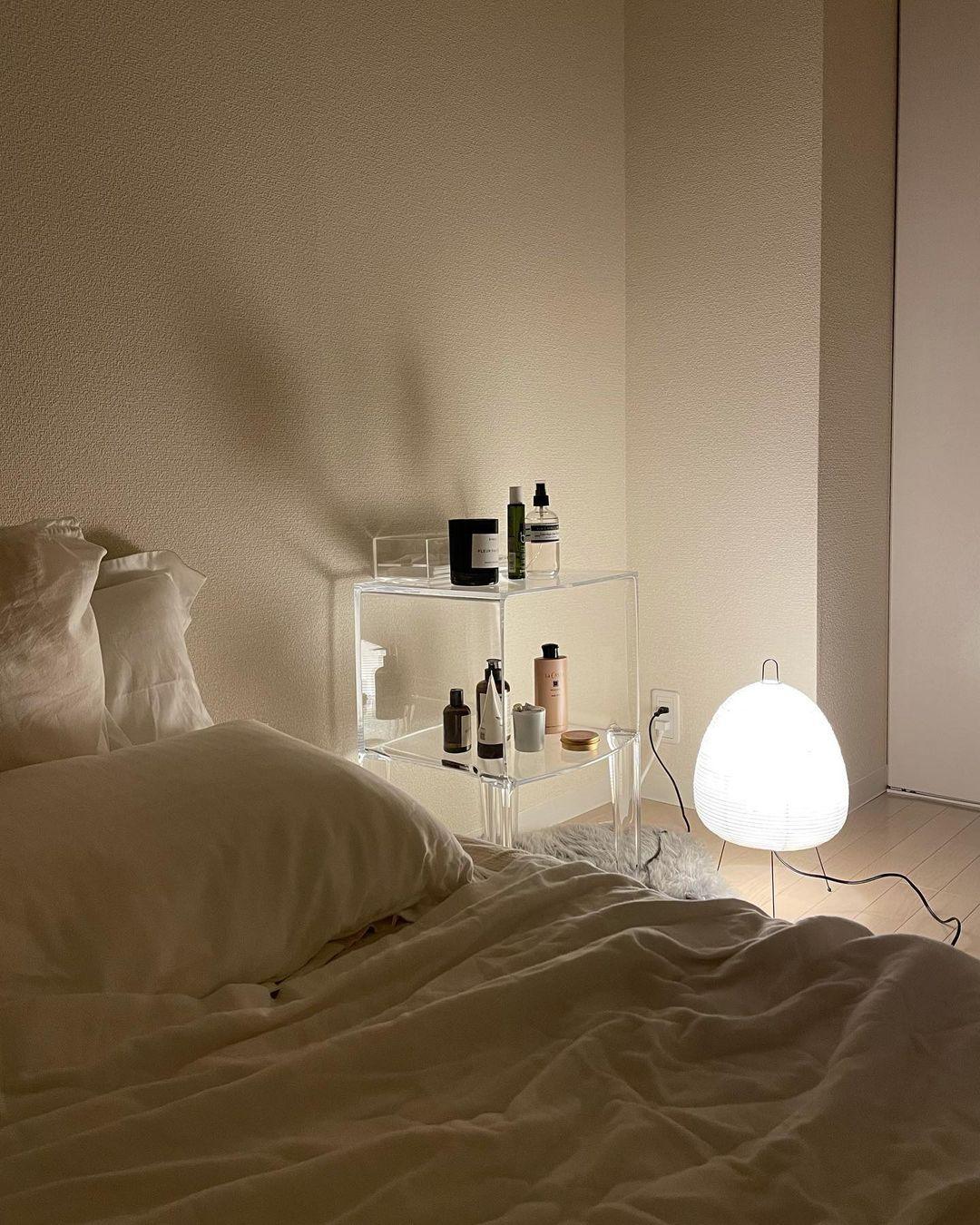 Lampe de Table Design Japonais en Papier de Mûrier – Lumière Douce