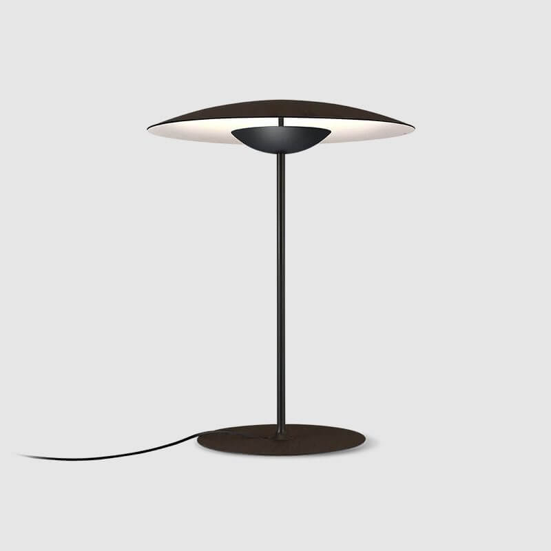 Lampe de Table Design Champignon en Métal avec LED Intégrée
