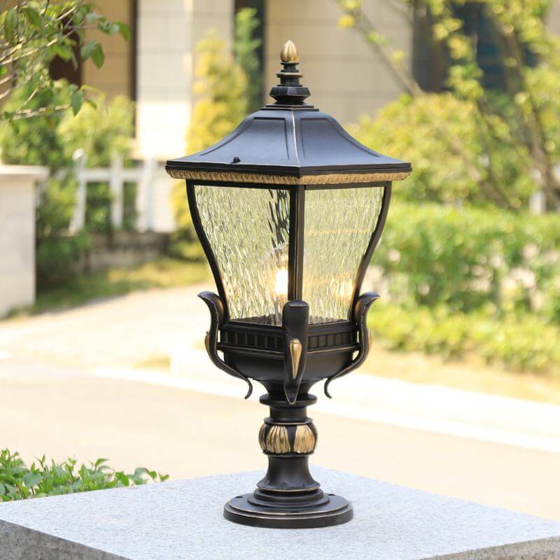 Lampe de Jardin LED Extérieur Aluminium - Design Moderne Élégant