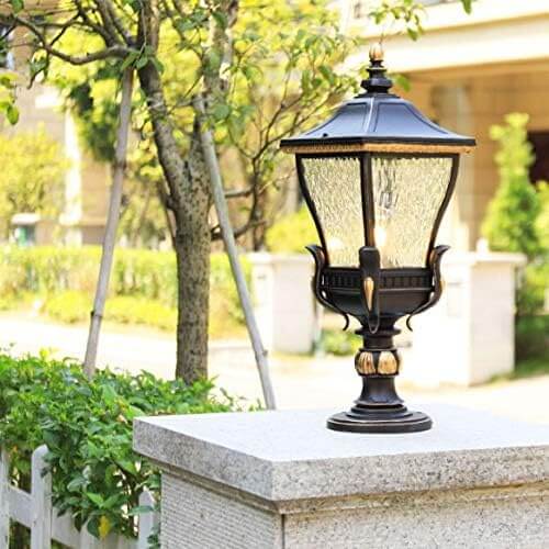 Lampe de Jardin LED Extérieur Aluminium - Design Moderne Élégant