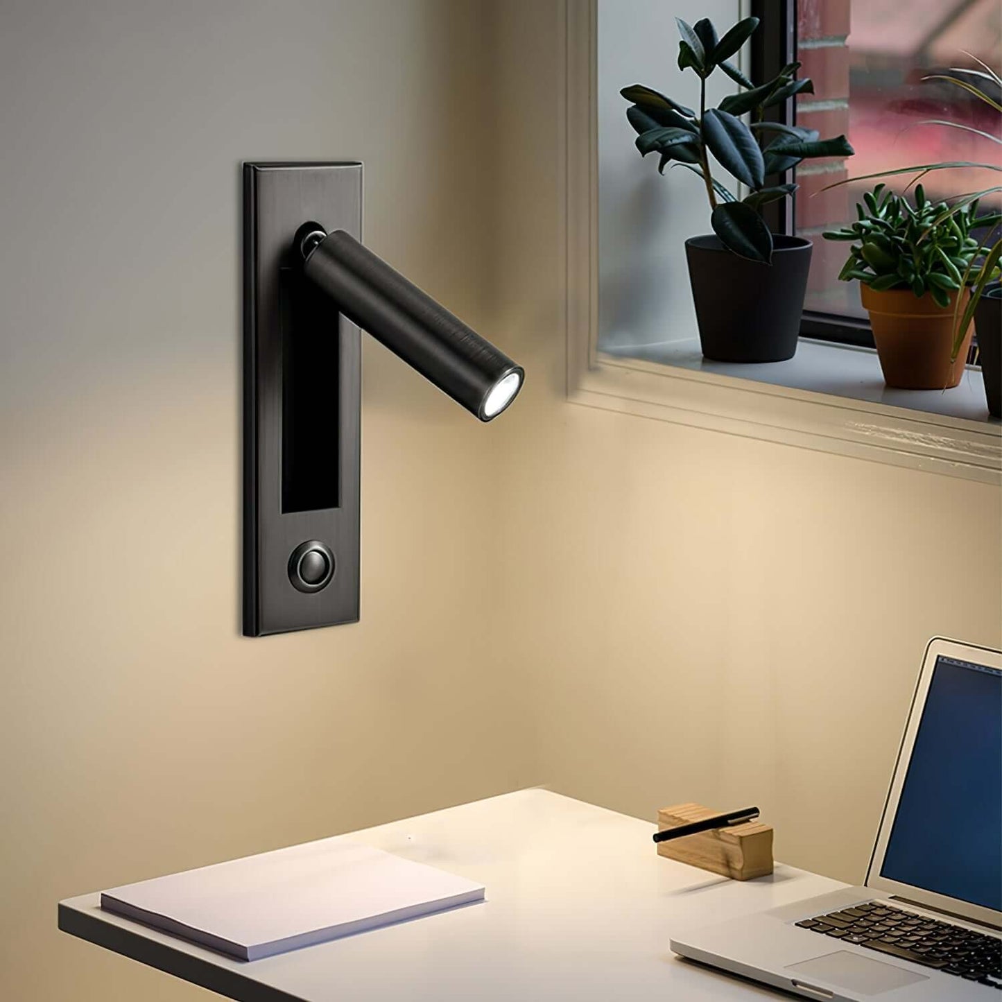 Applique Murale LED Moderne Encastrable pour Chambre Minimaliste