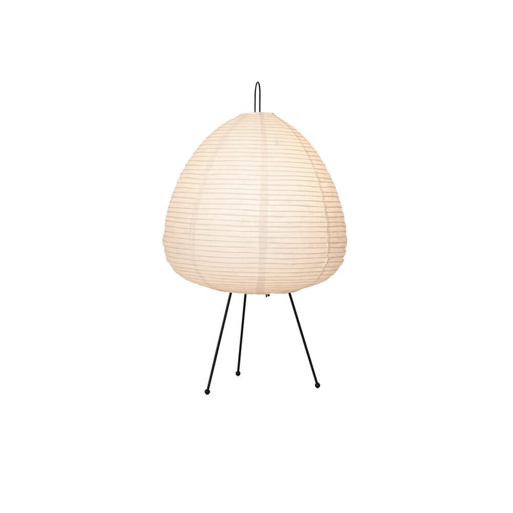 Lampe de Table Design Japonais en Papier de Mûrier – Lumière Douce