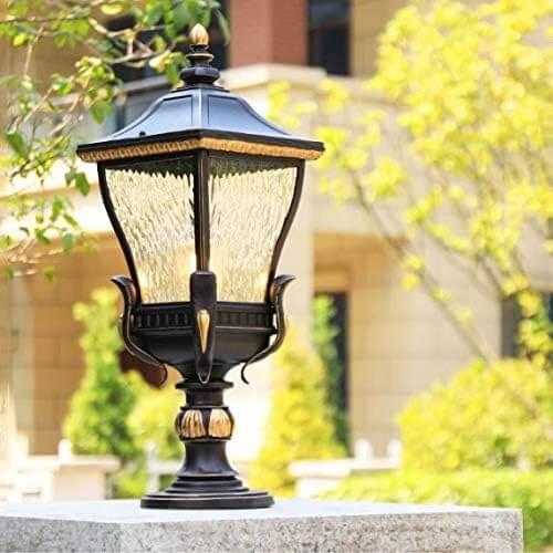 Lampe de Jardin LED Extérieur Aluminium - Design Moderne Élégant