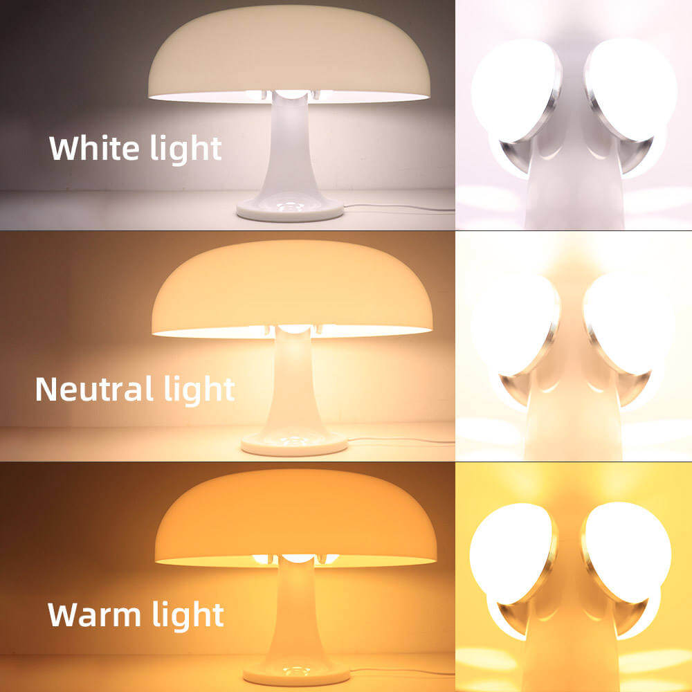 Lampe de Table Design Champignon Scandinave – Éclairage Dimmable LED
