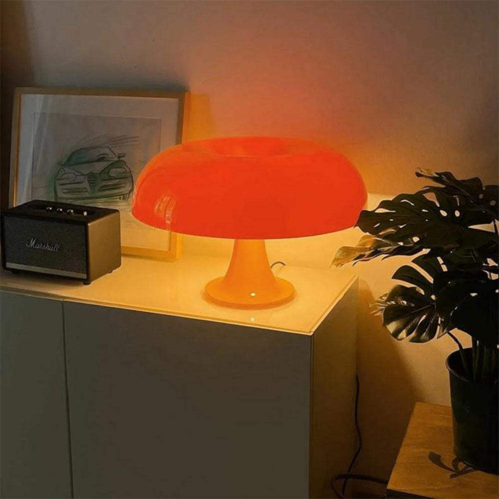 Lampe de Table Design Champignon Scandinave – Éclairage Dimmable LED