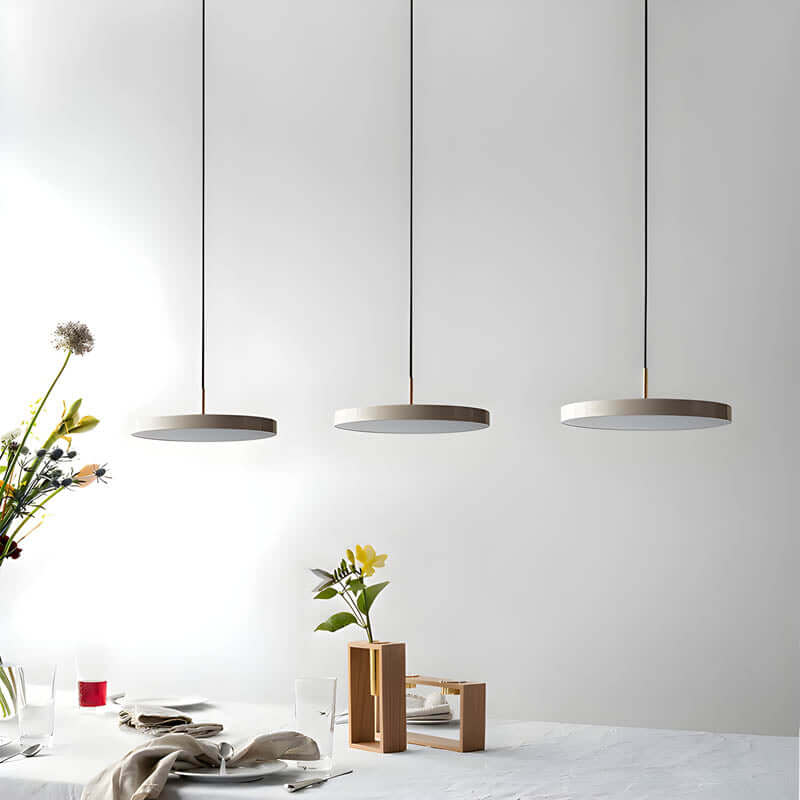 Suspension Luminaire LED Design Moderne Aluminium Acrylique