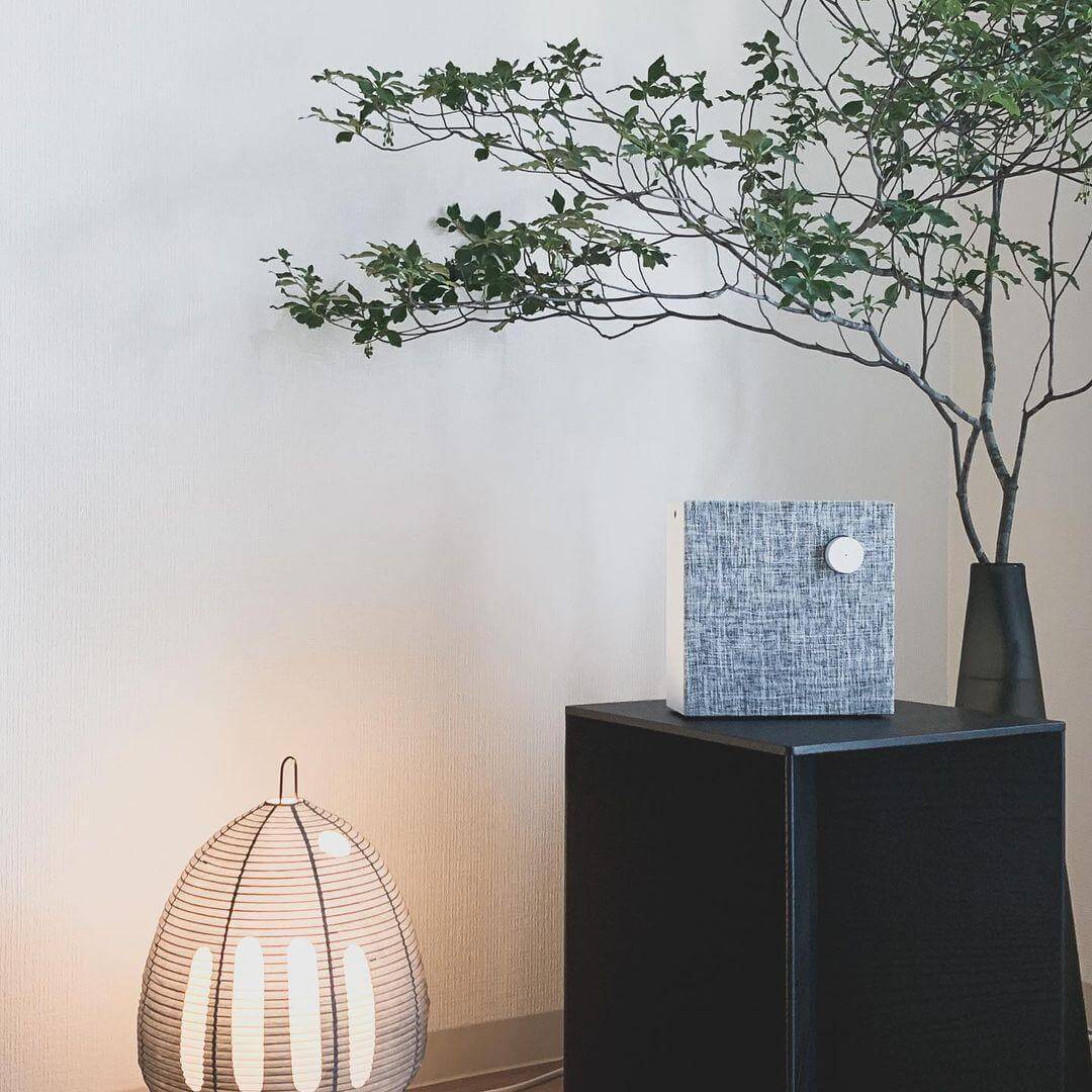 Lampe de Table Design Japonais en Papier de Mûrier – Lumière Douce