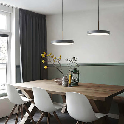 Suspension Luminaire LED Design Moderne Aluminium Acrylique