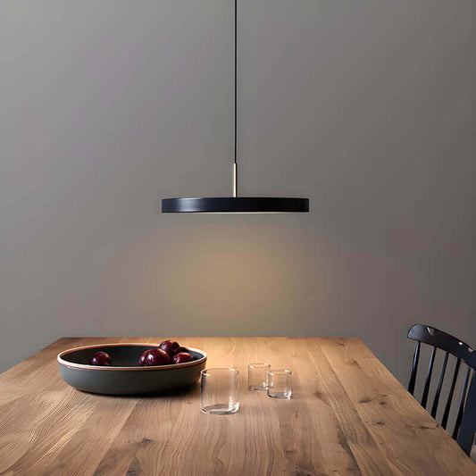Suspension Luminaire LED Design Moderne Aluminium Acrylique