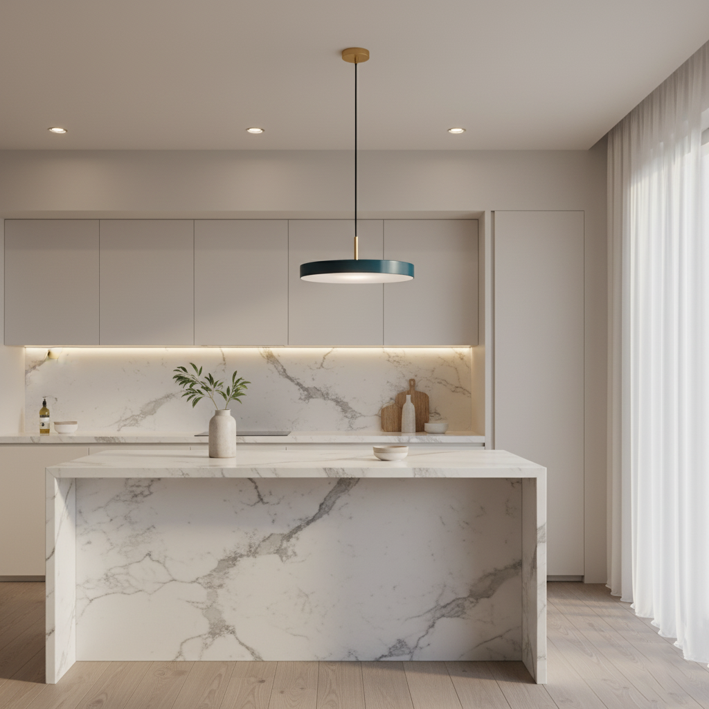 Suspension Luminaire LED Design Moderne Aluminium Acrylique