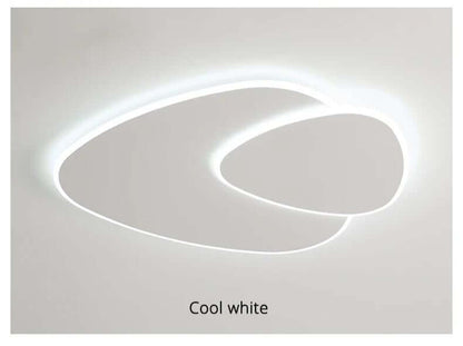 Plafonnier LED Moderne Élégant - Design Feuilles Elliptiques Salon Chambre