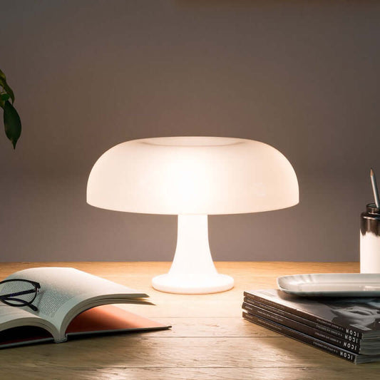 Lampe de Table Design Champignon Scandinave – Éclairage Dimmable LED