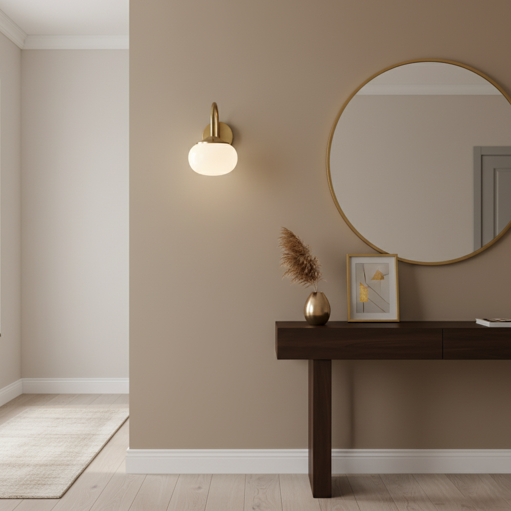 Applique Murale Design Scandinave – Éclairage Doux et Ambiance Chaleureuse