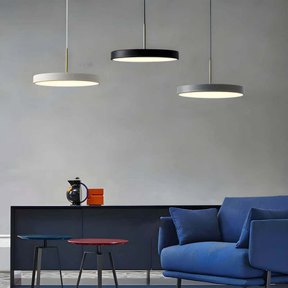 Suspension Luminaire LED Design Moderne Aluminium Acrylique