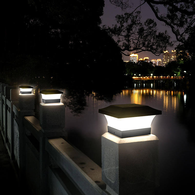 Lampe Solaire LED Extérieure Compacte IP65 - Éclairage Jardin