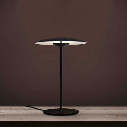 Lampe de Table Design Champignon en Métal avec LED Intégrée