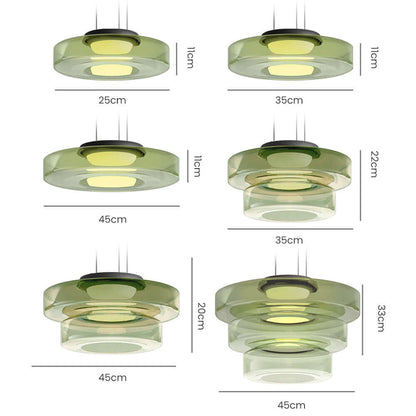 Suspension Luminaire Design en Verre Éclatant - Style Moderne Intérieur