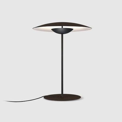 Lampe de Table Design Champignon en Métal avec LED Intégrée