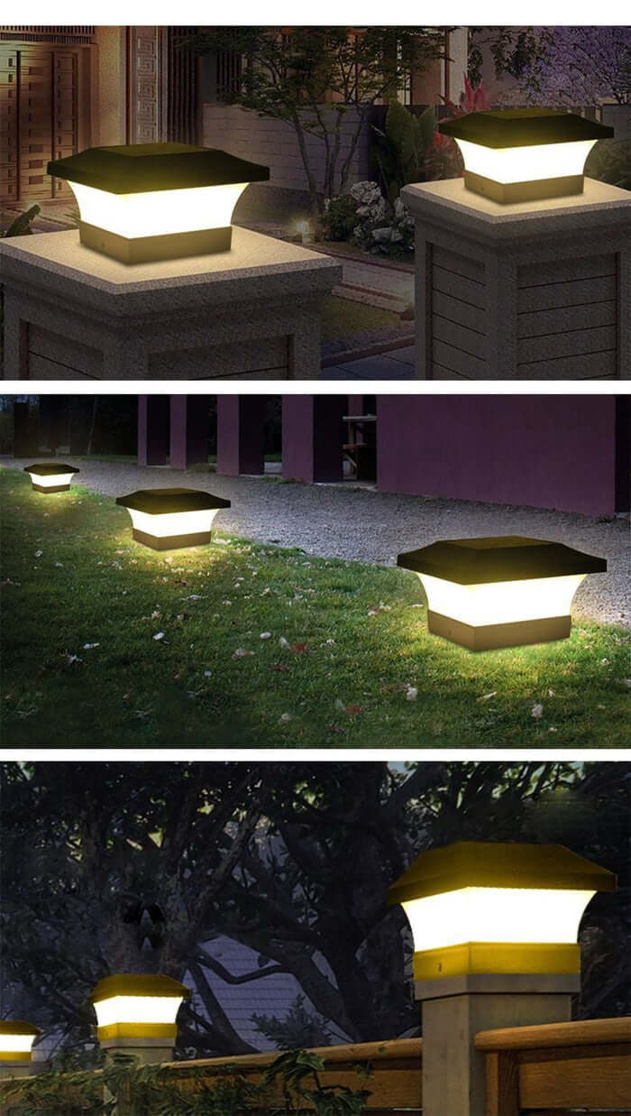 Lampe Solaire LED Extérieure Compacte IP65 - Éclairage Jardin