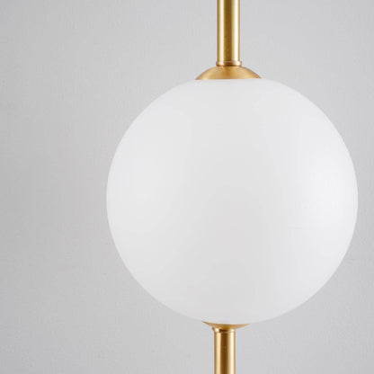 Applique Murale Verticale Globe Verre – Éclairage Design Moderne Intérieur