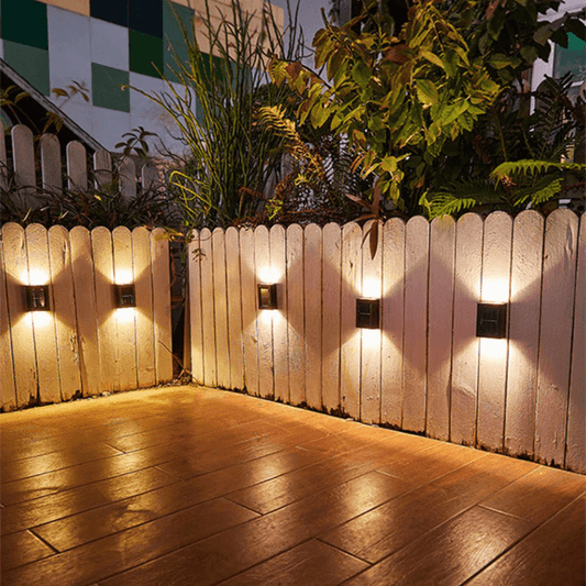 Lampe Solaire Murale LED Extérieure – Éclairage Jardin Automatique IP65