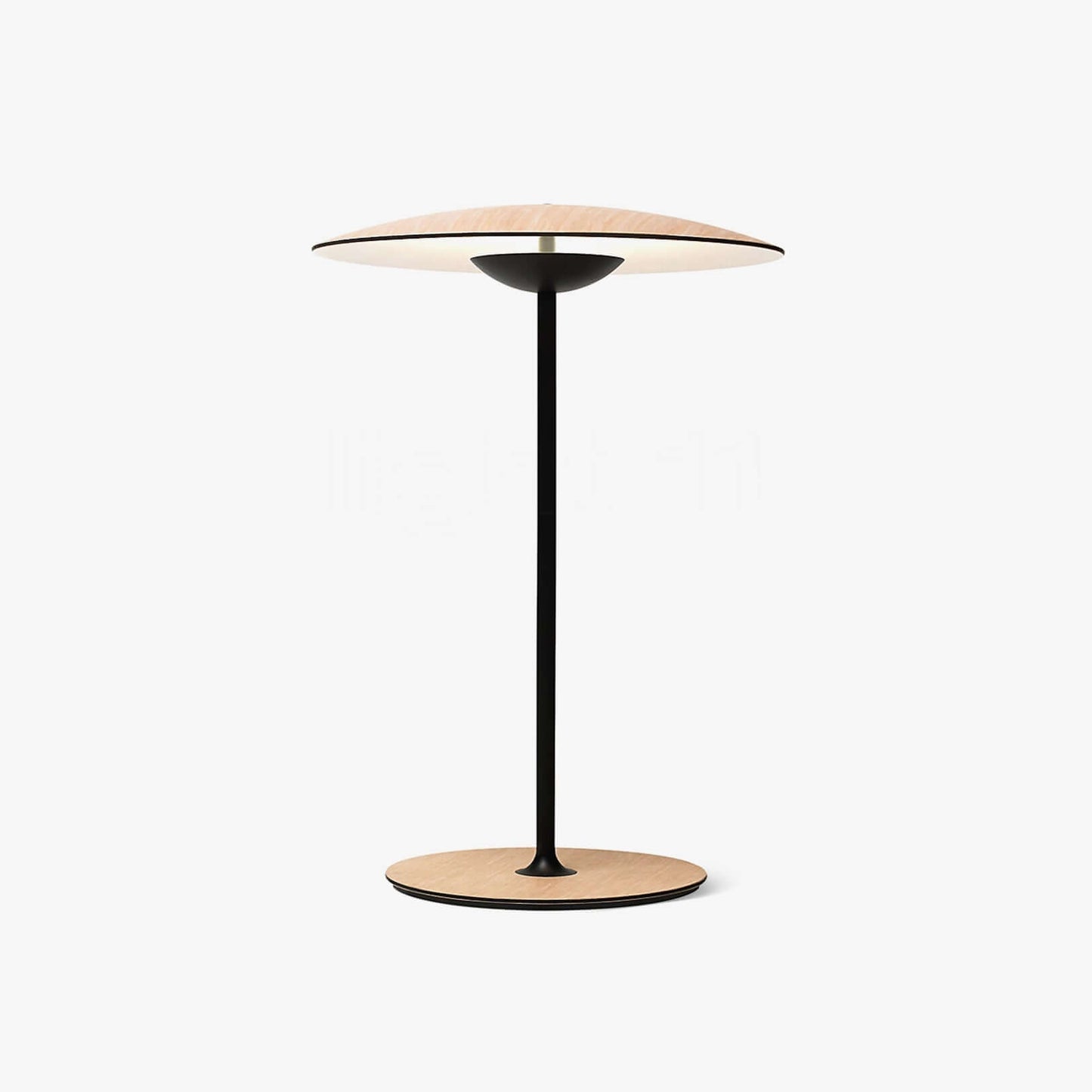 Lampe de Table Design Champignon en Métal avec LED Intégrée