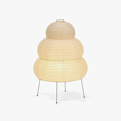 Lampe de Table Design Japonais en Papier de Mûrier – Lumière Douce