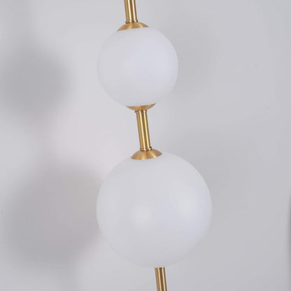 Applique Murale Verticale Globe Verre – Éclairage Design Moderne Intérieur