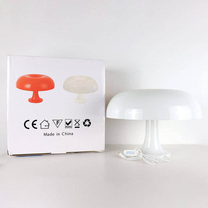 Lampe de Table Design Champignon Scandinave – Éclairage Dimmable LED