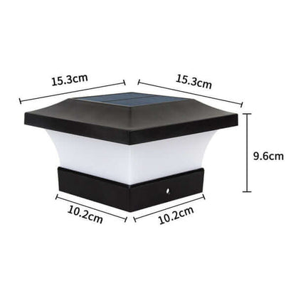 Lampe Solaire LED Extérieure Compacte IP65 - Éclairage Jardin