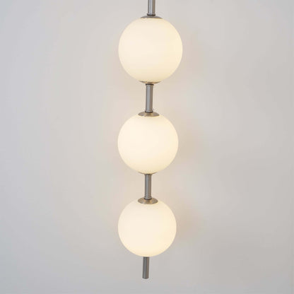 Applique Murale Verticale Globe Verre – Éclairage Design Moderne Intérieur