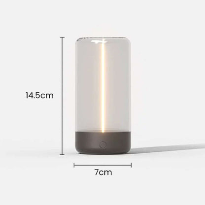 Lampe de Table LED Design Magnétique - Éclairage Sans Fil Rechargeable